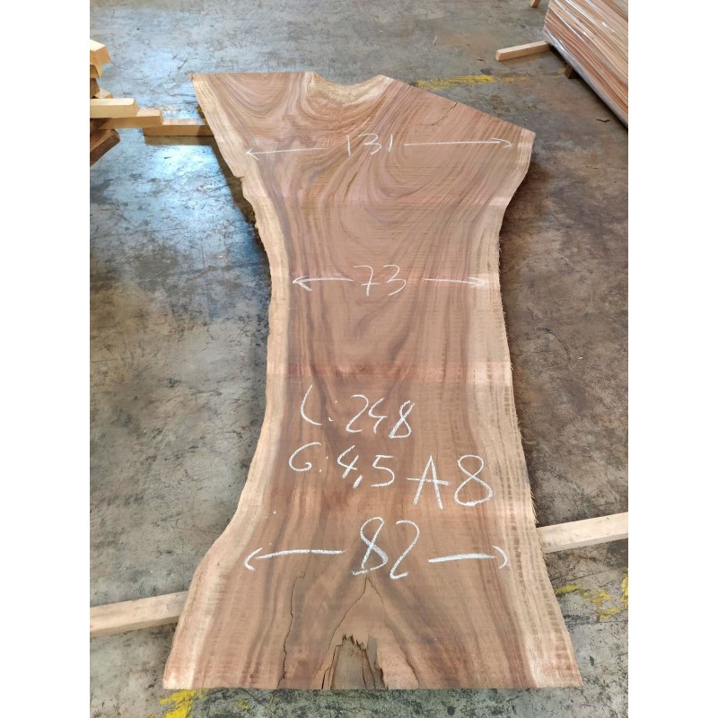 mesa de madera de suar saman